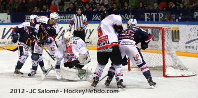 Photo hockey match Grenoble  - Amiens  le 13/10/2012