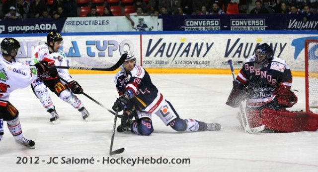 Photo hockey match Grenoble  - Amiens  le 13/10/2012