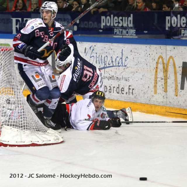 Photo hockey match Grenoble  - Amiens  le 13/10/2012