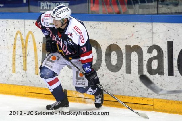 Photo hockey match Grenoble  - Amiens  le 13/10/2012