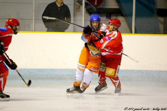 Photo hockey match Clermont-Ferrand II - Valence II le 13/10/2012