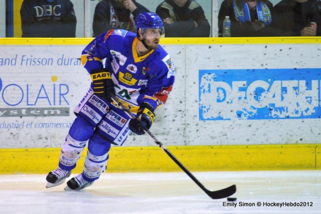 Photo hockey match Dijon  - Caen  le 13/10/2012