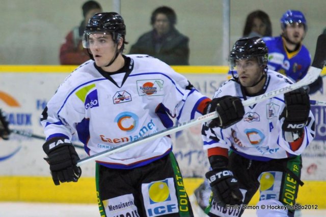 Photo hockey match Dijon  - Caen  le 13/10/2012