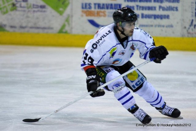 Photo hockey match Dijon  - Caen  le 13/10/2012