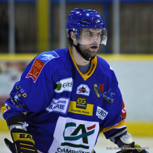 Photo hockey match Dijon  - Caen  le 13/10/2012