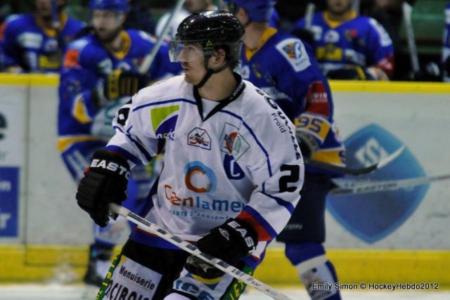 Photo hockey match Dijon  - Caen  le 13/10/2012