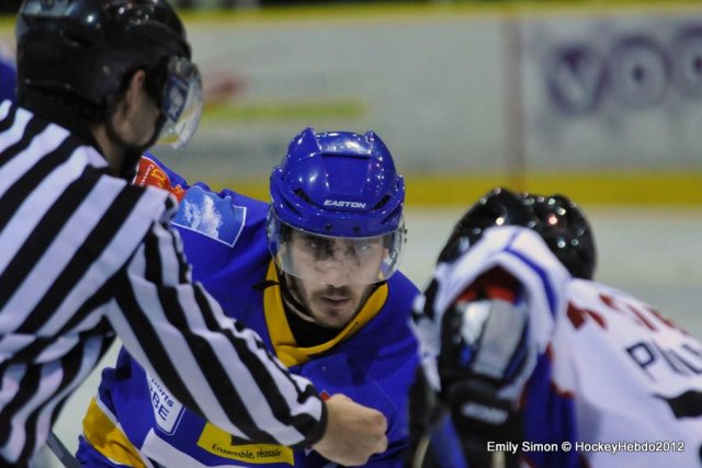 Photo hockey match Dijon  - Caen  le 13/10/2012