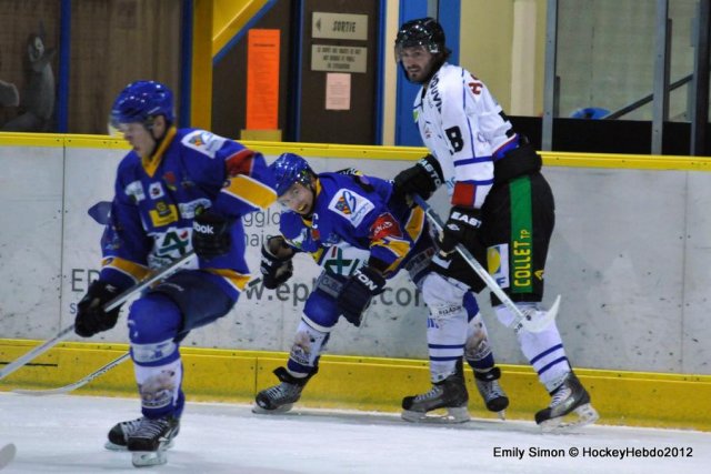 Photo hockey match Dijon  - Caen  le 13/10/2012