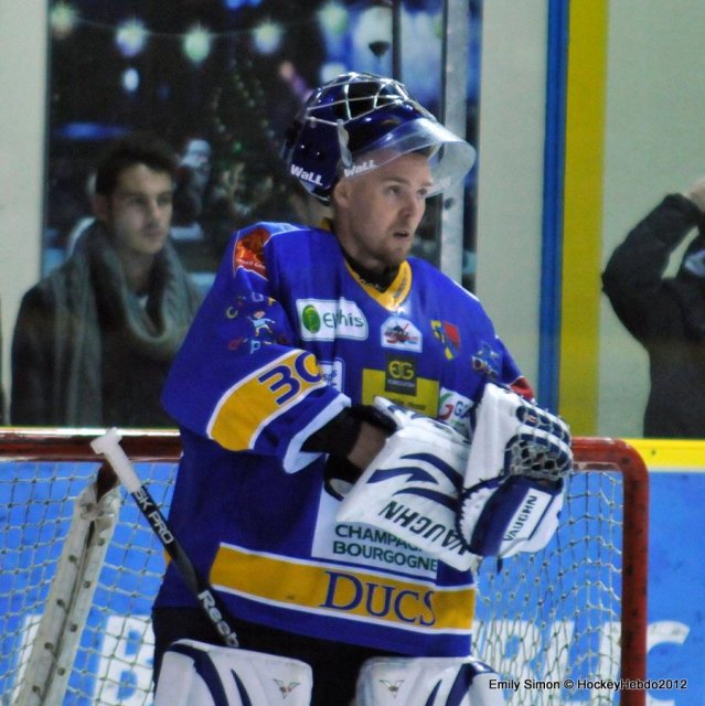 Photo hockey match Dijon  - Caen  le 13/10/2012