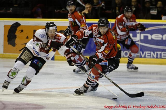 Photo hockey match Mulhouse - Morzine-Avoriaz le 13/10/2012