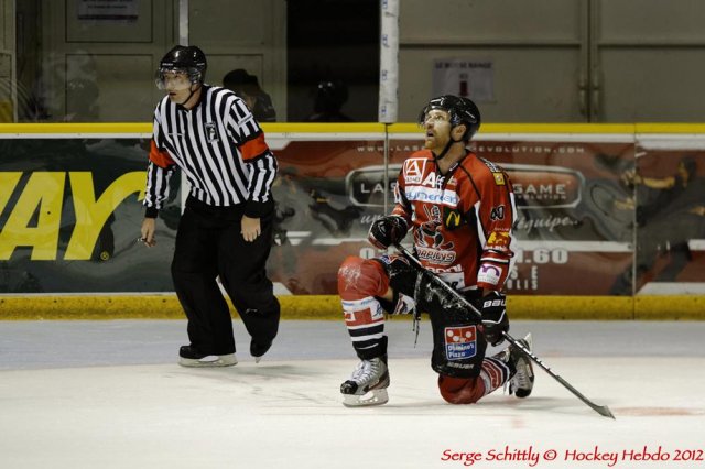 Photo hockey match Mulhouse - Morzine-Avoriaz le 13/10/2012