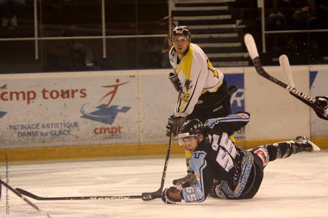 Photo hockey match Tours  - Rouen II le 13/10/2012