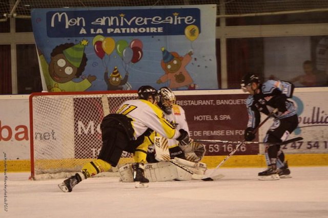 Photo hockey match Tours  - Rouen II le 13/10/2012
