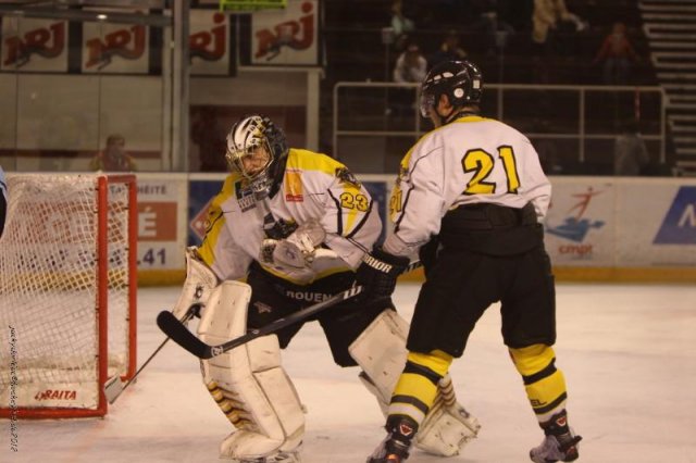 Photo hockey match Tours  - Rouen II le 13/10/2012