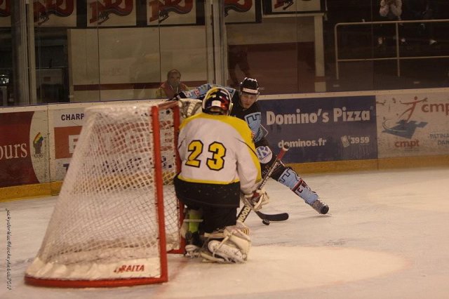 Photo hockey match Tours  - Rouen II le 13/10/2012