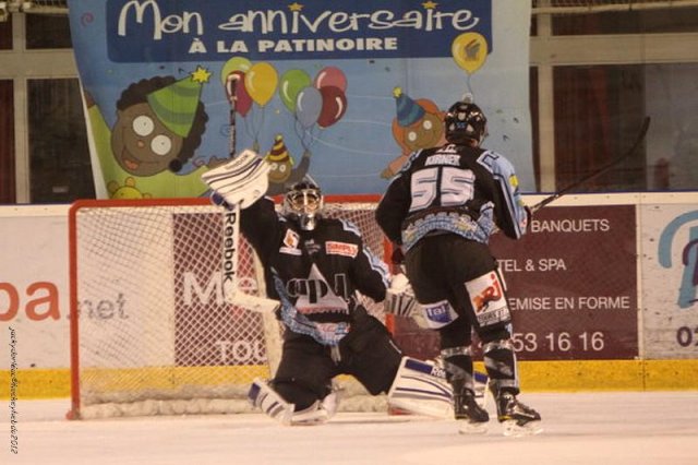Photo hockey match Tours  - Rouen II le 13/10/2012