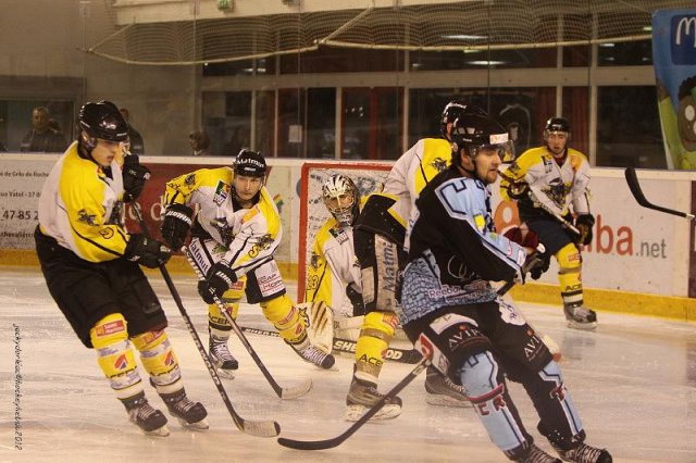 Photo hockey match Tours  - Rouen II le 13/10/2012
