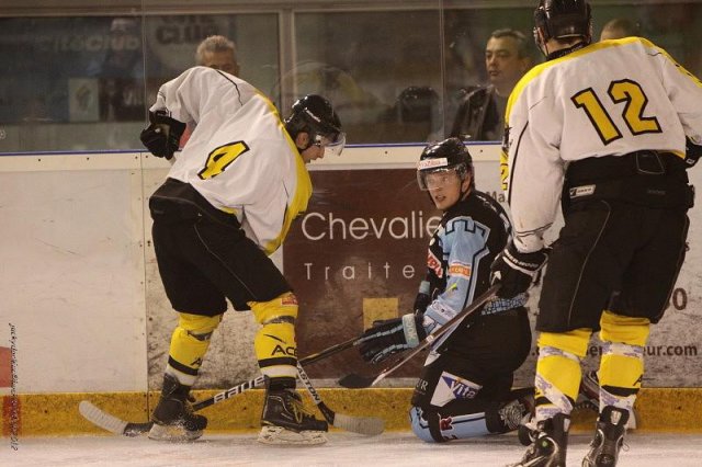 Photo hockey match Tours  - Rouen II le 13/10/2012