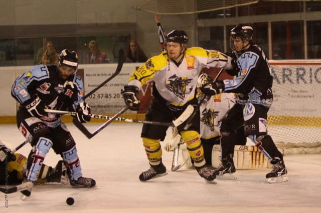 Photo hockey match Tours  - Rouen II le 13/10/2012