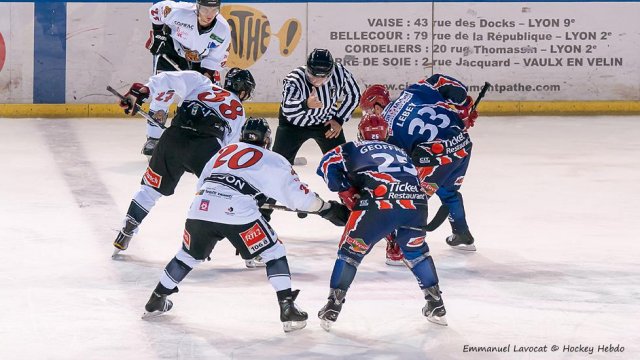Photo hockey match Lyon - Bordeaux le 13/10/2012