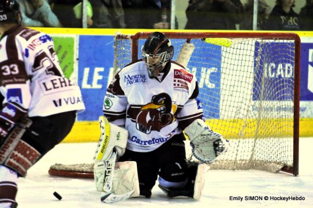 Photo hockey match Morzine-Avoriaz - Dijon  le 17/10/2012