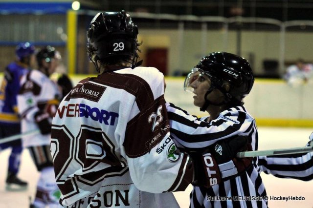 Photo hockey match Morzine-Avoriaz - Dijon  le 17/10/2012