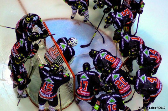 Photo hockey match Amiens  - Mulhouse le 16/10/2012