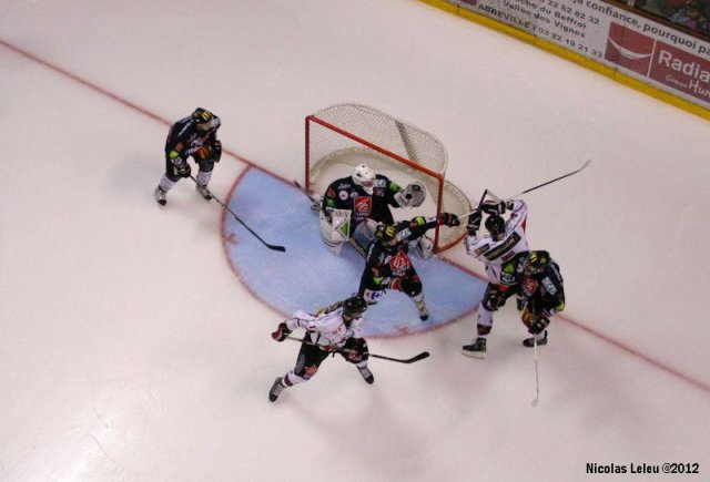 Photo hockey match Amiens  - Mulhouse le 16/10/2012