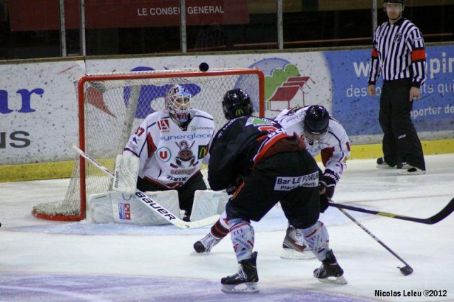 Photo hockey match Amiens  - Mulhouse le 16/10/2012