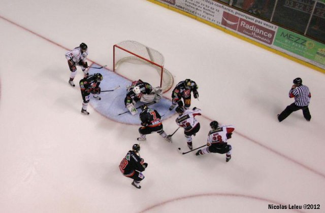 Photo hockey match Amiens  - Mulhouse le 16/10/2012