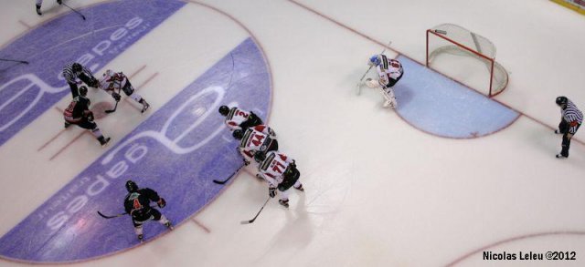 Photo hockey match Amiens  - Mulhouse le 16/10/2012