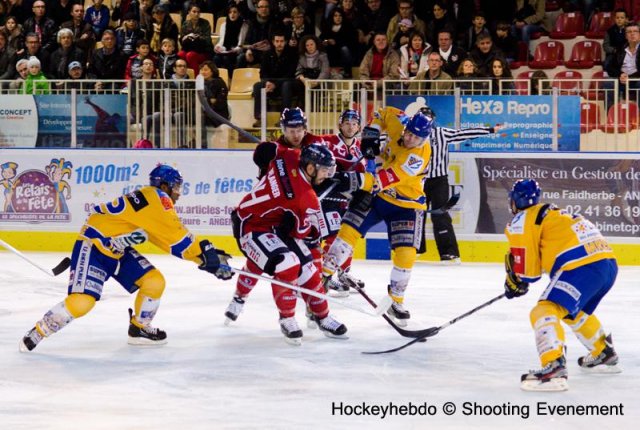 Photo hockey match Angers  - Dijon  le 20/10/2012