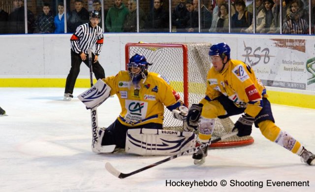 Photo hockey match Angers  - Dijon  le 20/10/2012