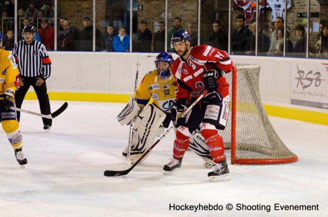 Photo hockey match Angers  - Dijon  le 20/10/2012