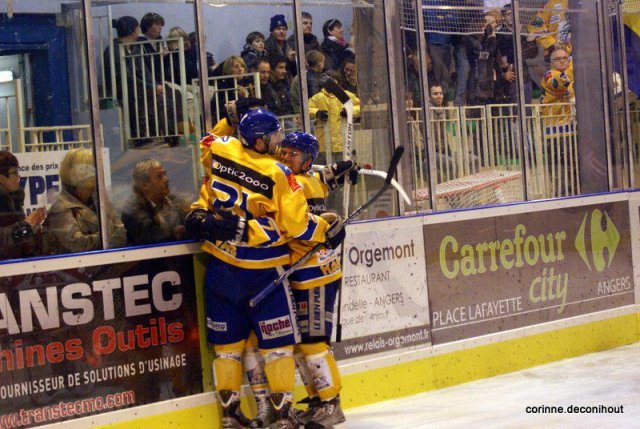 Photo hockey match Angers  - Dijon  le 20/10/2012