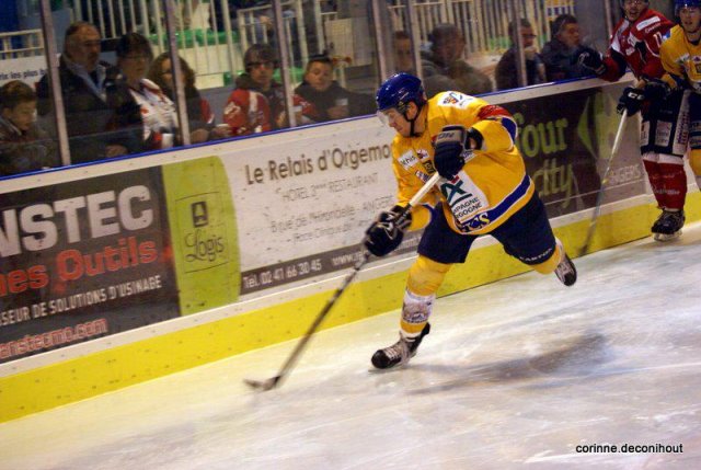 Photo hockey match Angers  - Dijon  le 20/10/2012