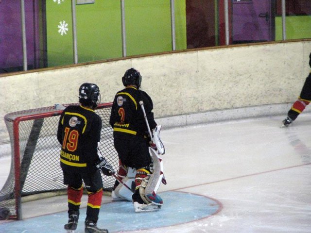 Photo hockey match Besançon - Colmar le 20/10/2012