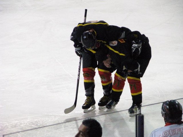 Photo hockey match Besançon - Colmar le 20/10/2012