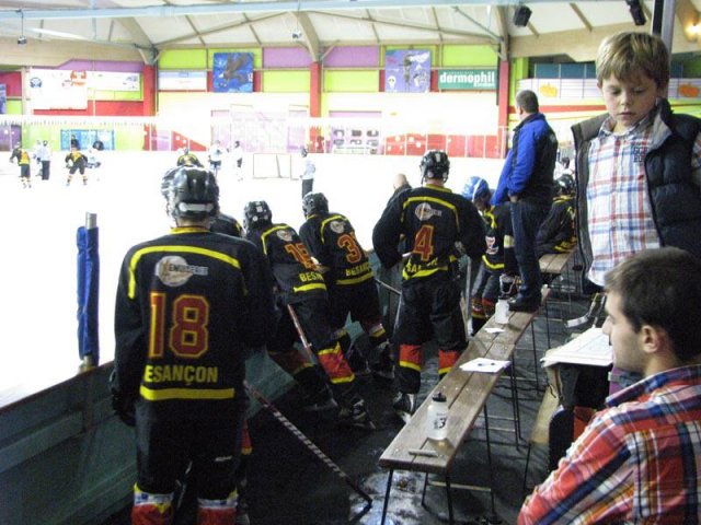 Photo hockey match Besançon - Colmar le 20/10/2012