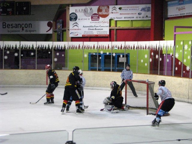 Photo hockey match Besançon - Colmar le 20/10/2012