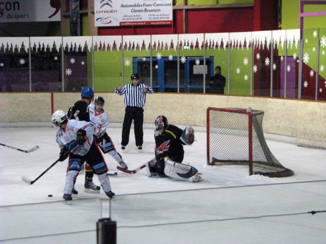 Photo hockey match Besançon - Colmar le 20/10/2012