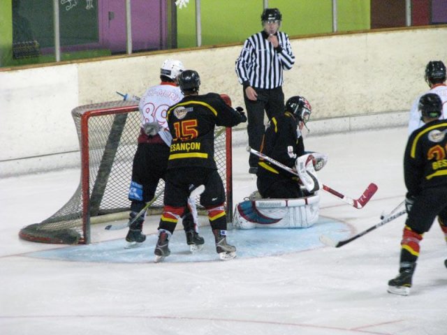 Photo hockey match Besançon - Colmar le 20/10/2012