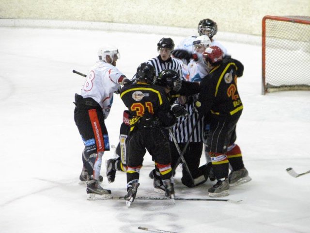 Photo hockey match Besançon - Colmar le 20/10/2012