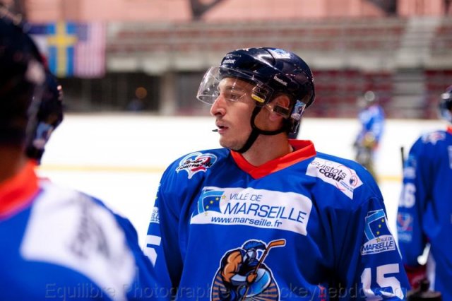 Photo hockey match Marseille - Clermont-Ferrand II le 20/10/2012