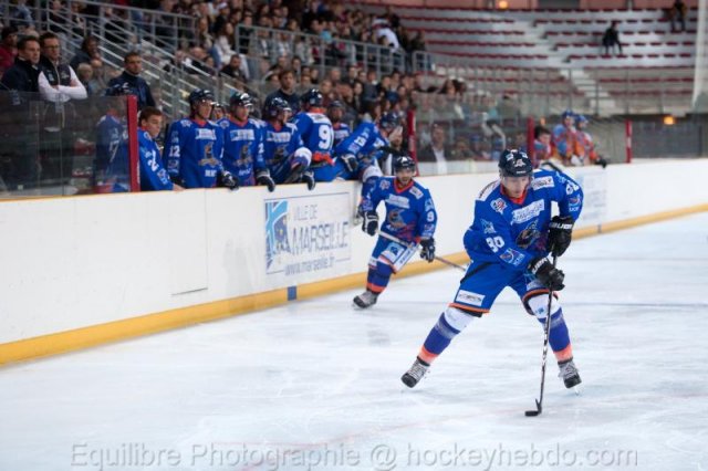 Photo hockey match Marseille - Clermont-Ferrand II le 20/10/2012