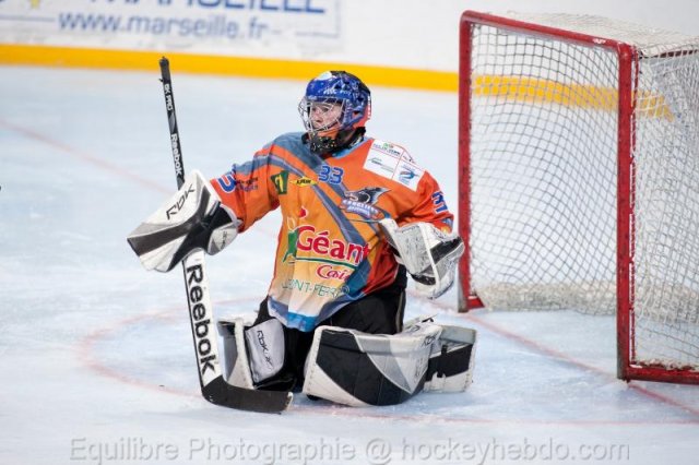 Photo hockey match Marseille - Clermont-Ferrand II le 20/10/2012