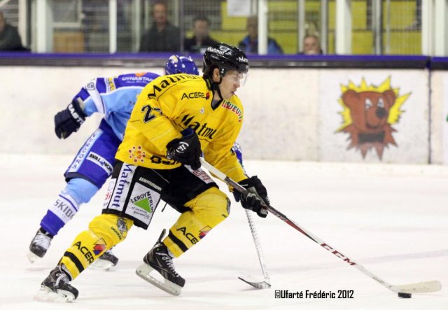 Photo hockey match Villard-de-Lans - Rouen le 20/10/2012