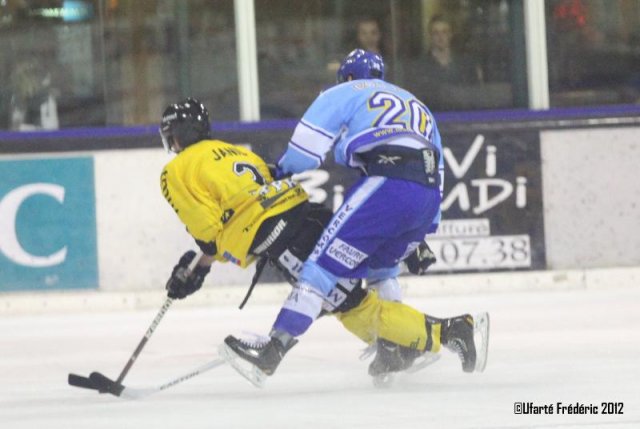 Photo hockey match Villard-de-Lans - Rouen le 20/10/2012