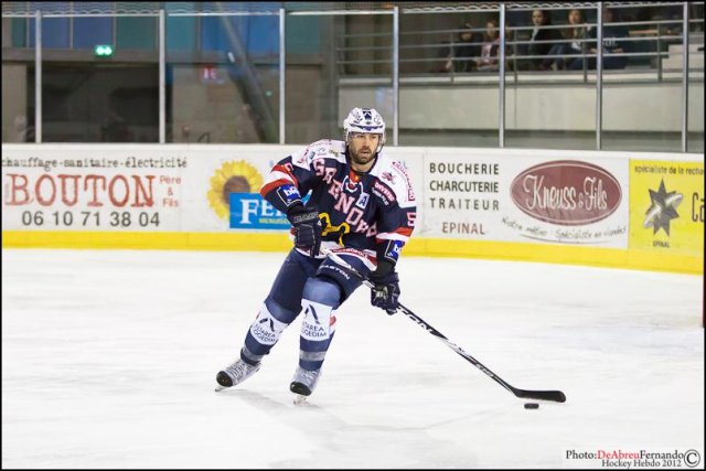 Photo hockey match Epinal  - Grenoble  le 20/10/2012