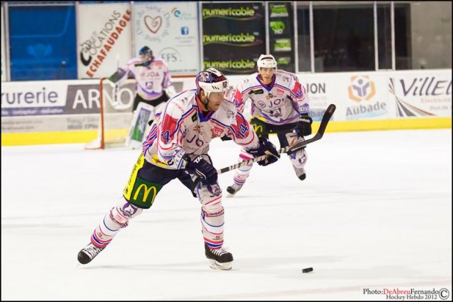 Photo hockey match Epinal  - Grenoble  le 20/10/2012